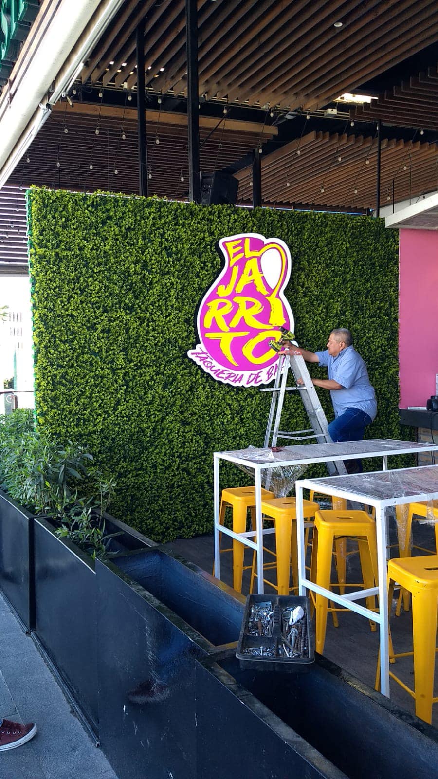 Impresión letrero luminoso