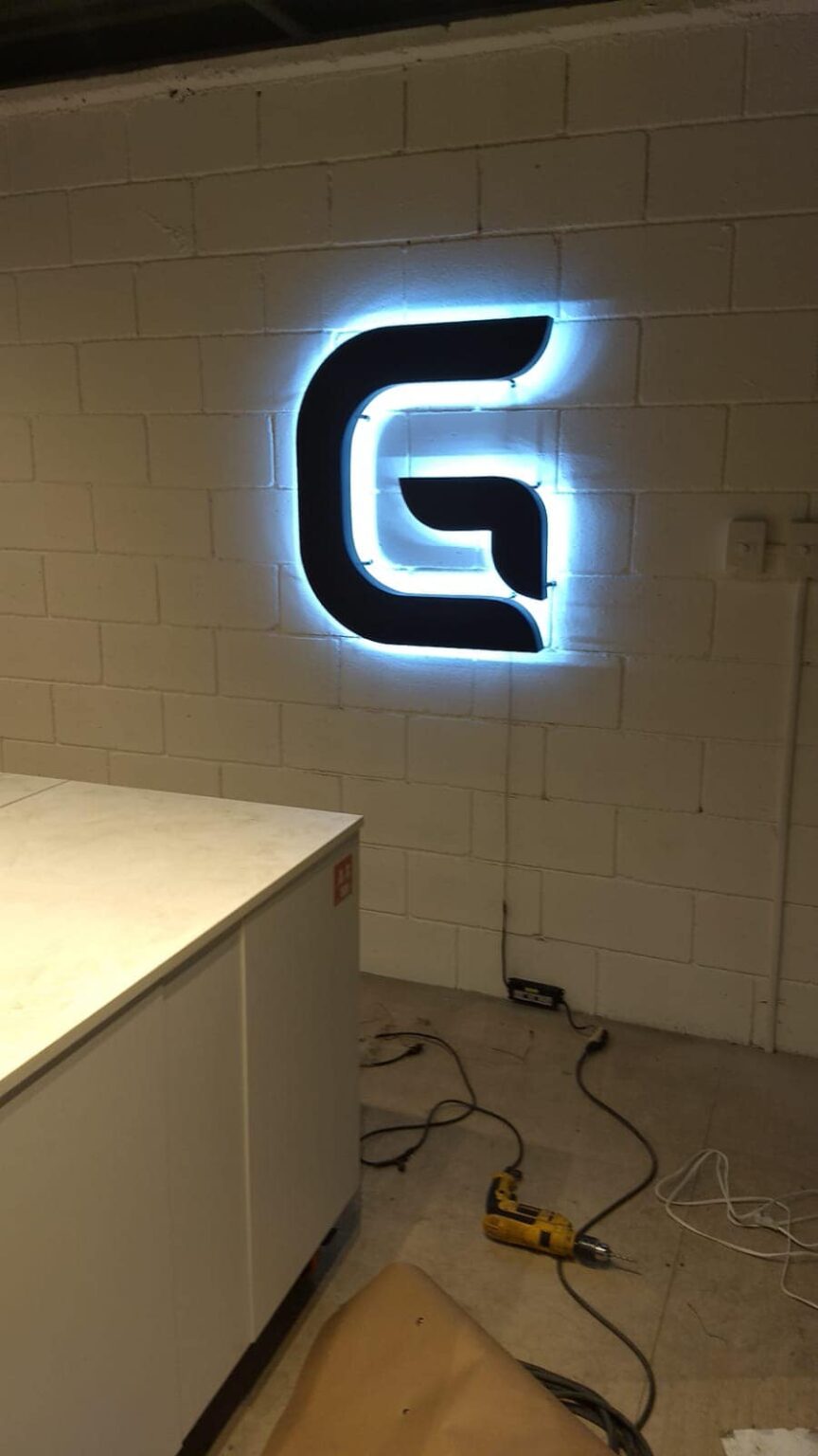 Iluminacion led letra