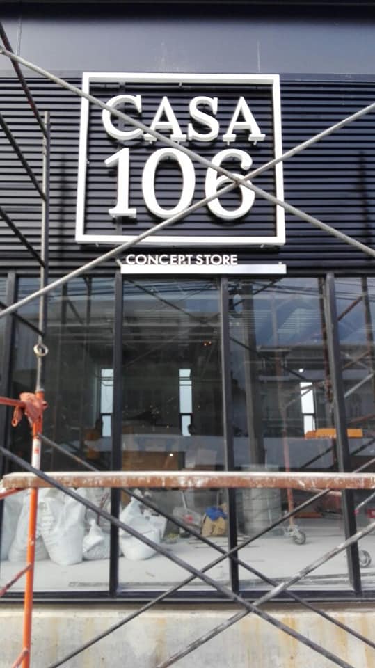 letrero en acrílico 3D