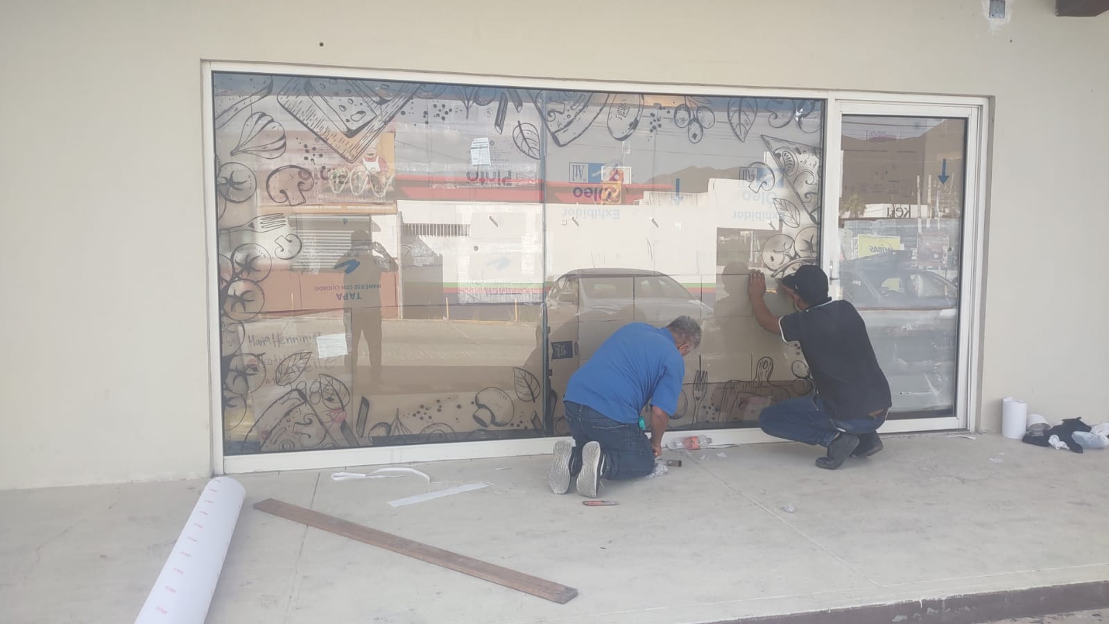 Impresión digital pizza