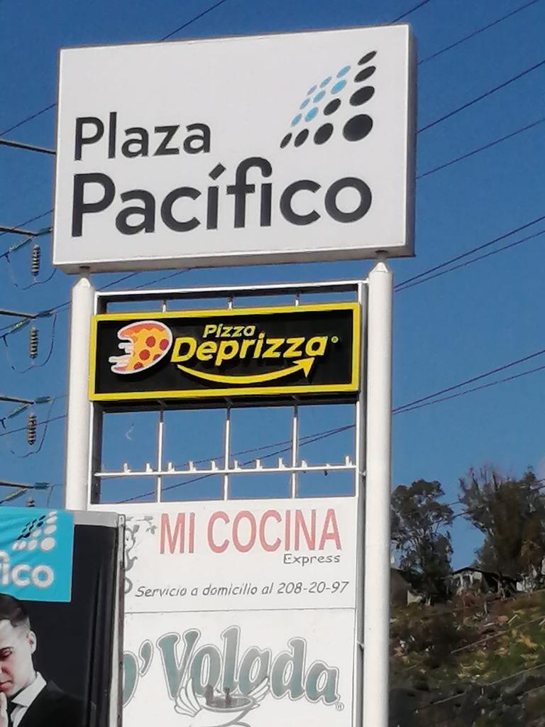 Pizza letrero luminoso