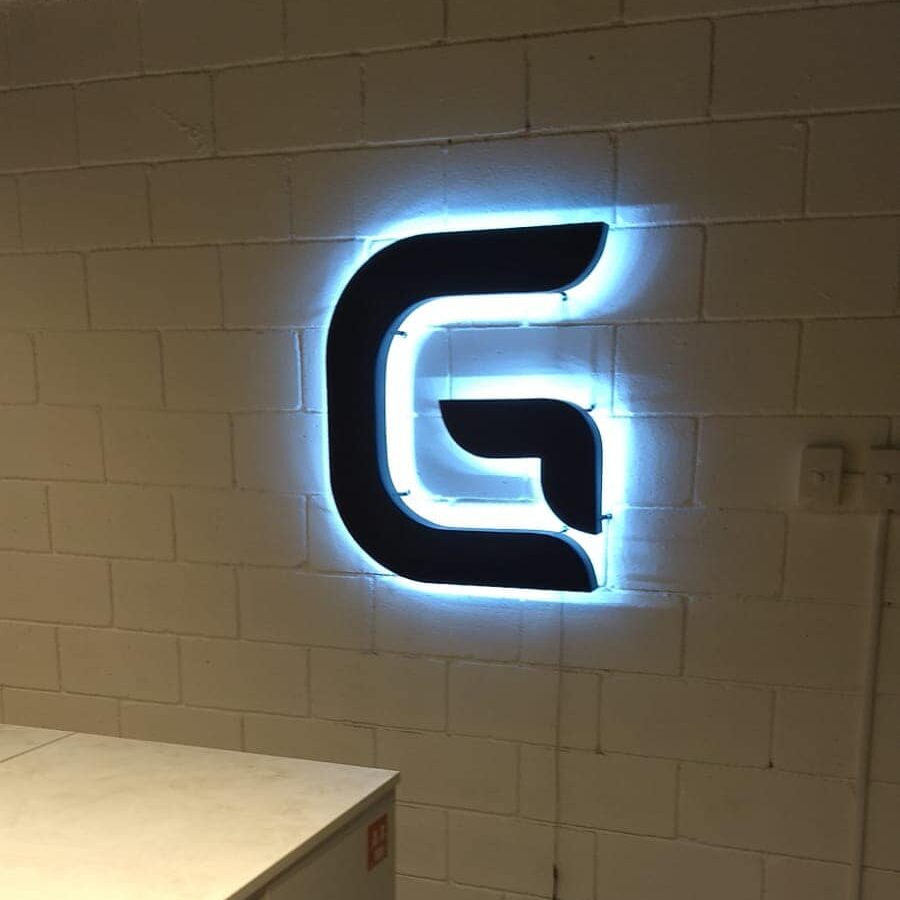Letras iluminadas para interior en Monterrey